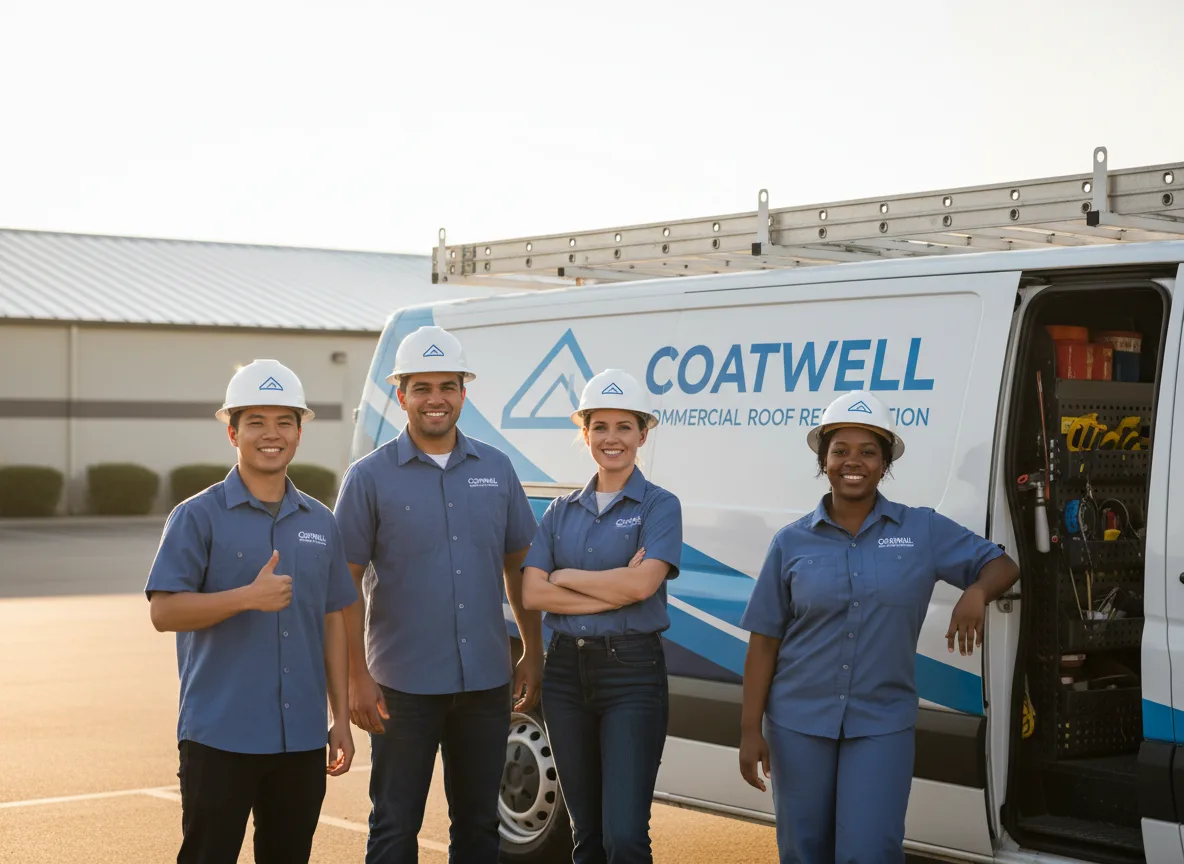 Commercial roof coating company in Avondale, PA